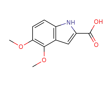 Molecular Structure of 50536-49-7 (4,5-DIMETHOXY-1H-INDOLE-2-CARBOXYLIC ACID)
