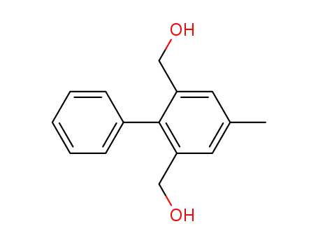 Molecular Structure of 801292-29-5 ([1,1-Biphenyl]-2,6-dimethanol,4-methyl-(9CI))