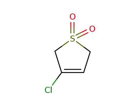 Molecular Structure of 7311-87-7 (3-CHLORO-2,5-DIHYDRO-1H-1LAMBDA6-THIOPHENE-1,1-DIONE)