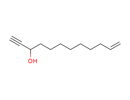 Molecular Structure of 29749-61-9 (dodec-11-en-1-yn-3-ol)
