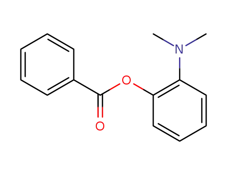 Molecular Structure of 57999-23-2 (Phenol, 2-(dimethylamino)-, benzoate (ester))