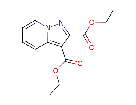 Molecular Structure of 1226776-92-6 (Pyrazolo[1,5-a]pyridine-2,3-dicarboxylic acid diethyl ester)