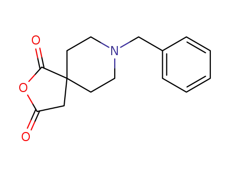 Molecular Structure of 34702-66-4 (8-benzyl-2-oxa-8-azaspiro[4.5]decane-1,3-dione)
