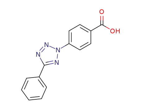 Benzoic acid, 4-(5-phenyl-2H-tetrazol-2-yl)-