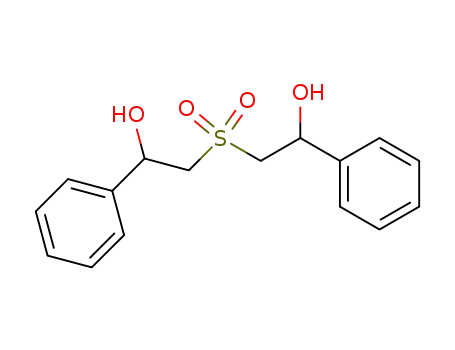 Molecular Structure of 2765-42-6 (Benzenemethanol, a,a'-[sulfonylbis(methylene)]bis- (9CI))