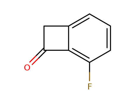 Molecular Structure of 118112-20-2 (Bicyclo[4.2.0]octa-1,3,5-trien-7-one, 5-fluoro-)