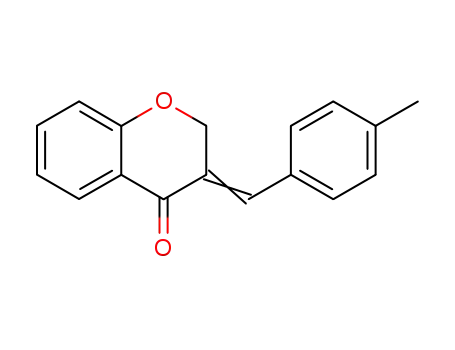 4H-1-Benzopyran-4-one, 2,3-dihydro-3-[(4-methylphenyl)methylene]-