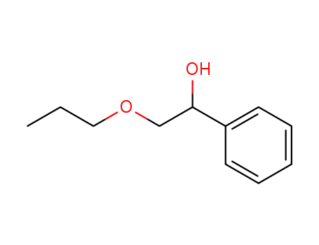 Molecular Structure of 4249-43-8 (1-phenyl-2-propoxy-ethanol)