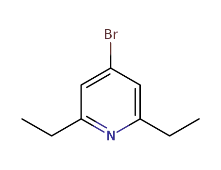 Molecular Structure of 877133-54-5 (4-Bromo-2,6-diethyl-pyridine)