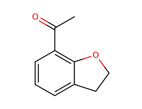 Molecular Structure of 170730-06-0 (7-Acetyl-2,3-dihydrobenzofuran)