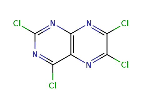 Pteridine, 2,4,6,7-tetrachloro-