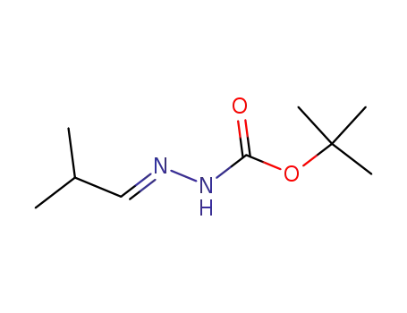 Molecular Structure of 57699-46-4 (N'-[2-methyl-propylidene]-hydrazinecarboxylic acid tert-butyl ester)