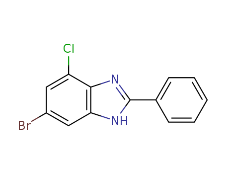 5-Bromo-7-chloro-2-phenyl-1H-benzoimidazole