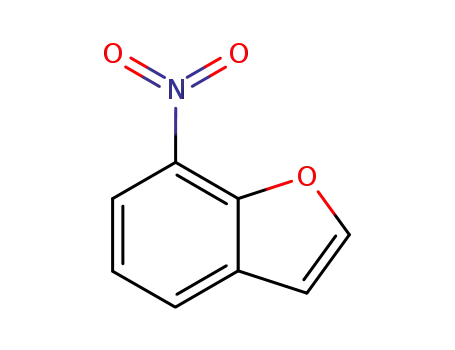 Molecular Structure of 18761-32-5 (Benzofuran,  7-nitro-)