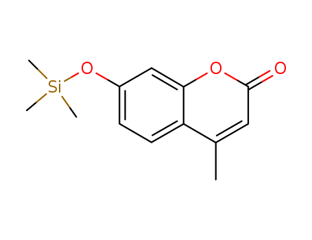 2H-1-Benzopyran-2-one,4-methyl-7-[(trimethylsilyl)oxy]-