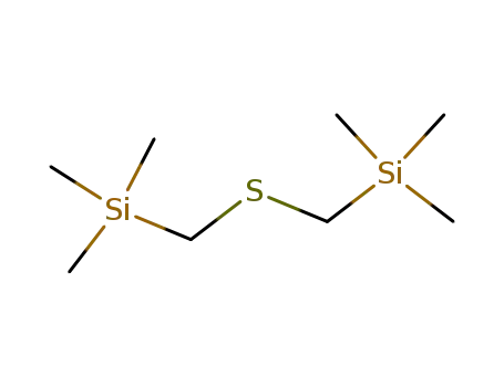 Molecular Structure of 4712-51-0 (BIS(TRIMETHYLSILYLMETHYL) SULFIDE)