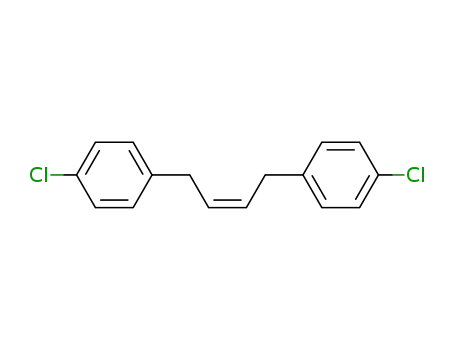 Benzene, 1,1'-(2-butene-1,4-diyl)bis[4-chloro-, (Z)-