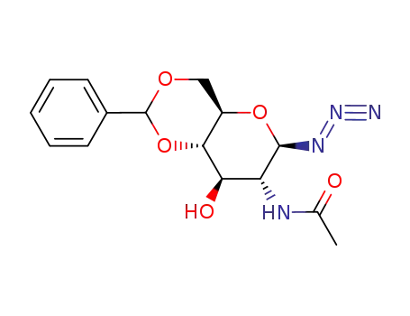 2-acetamido-4,6-O-benzylidene-2-deoxy-β-D-glucopyranosyl azide