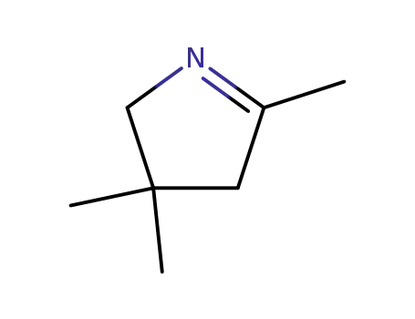Molecular Structure of 2045-75-2 (2H-Pyrrole, 3,4-dihydro-3,3,5-trimethyl-)