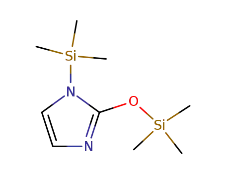 Molecular Structure of 80049-39-4 (1-(trimethylsilyl)-2-<(trimethylsilyl)oxy>imidazole)