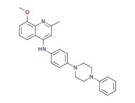 87602-45-7,8-methoxy-2-methyl-N-[4-(4-phenylpiperazin-1-yl)phenyl]quinolin-4-amine,