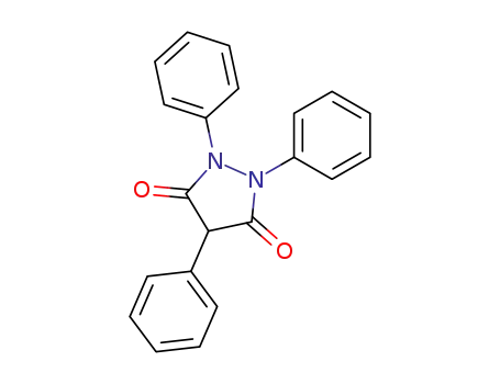 Molecular Structure of 26485-72-3 (1,2,4-triphenylpyrazolidine-3,5-dione)