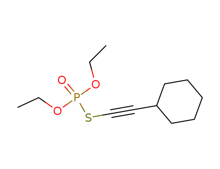 91219-55-5,S-(cyclohexylethynyl) O,O-diethyl phosphorothioate,