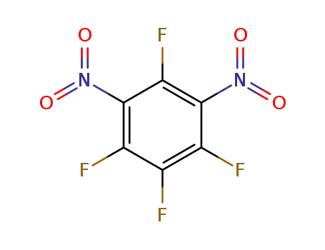 Molecular Structure of 20002-14-6 (2,4,5,6-Tetrafluoro-1,3-dinitrobenzene)