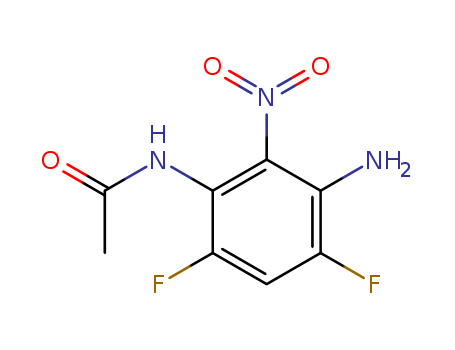 4140-68-5,N-(3-amino-4,6-difluoro-2-nitrophenyl)acetamide,