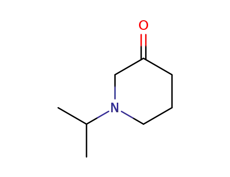Molecular Structure of 77799-73-6 (1-ISOPROPYL-3-PIPERIDINONE)