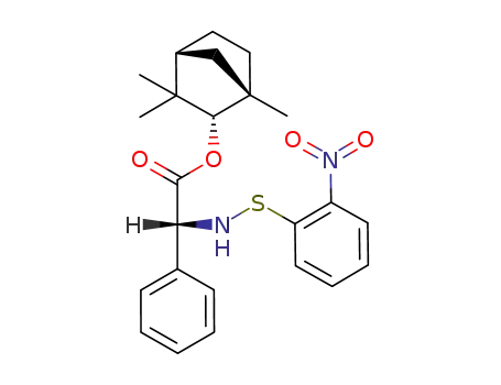 N-<(o-nitrophenyl)sulfenyl>-D-phenylglycine (-)-α-fenchyl ester