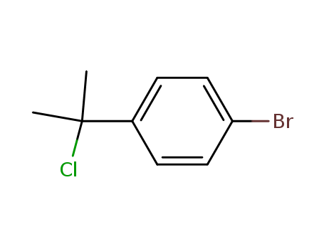 Benzene, 1-bromo-4-(1-chloro-1-methylethyl)-