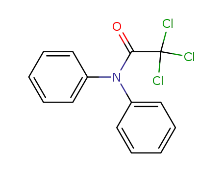 Molecular Structure of 36558-93-7 (2,2,2-trichloro-N,N-diphenylacetamide)