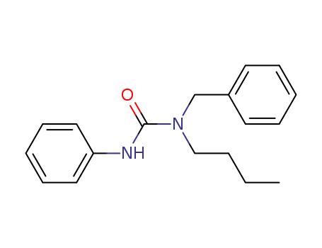 Molecular Structure of 87291-11-0 (1-benzyl-1-butyl-3-phenylurea)