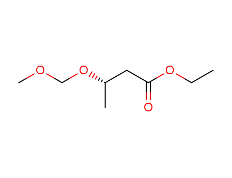 Molecular Structure of 73267-69-3 (ethyl (3S)-3-(methoxymethoxy)butanoate)