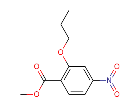 4-nitro-2-propoxy-benzoic acid methyl ester