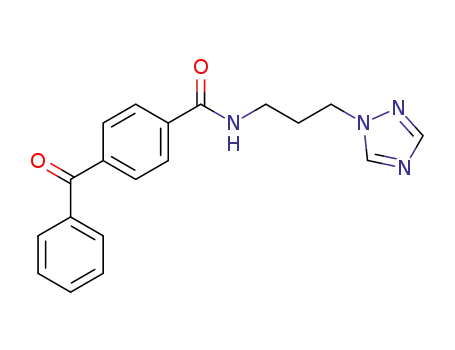 4-Benzoyl-N-(3-[1,2,4]triazol-1-yl-propyl)-benzamide