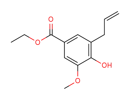 ethyl 4-hydroxy-3-methoxy-5-(prop-2-en-1-yl)benzoate