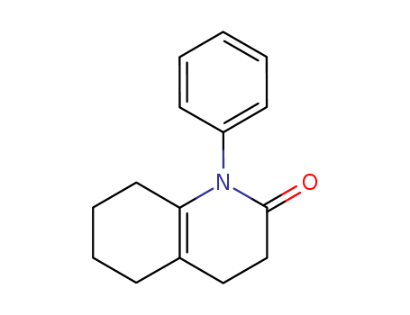 Molecular Structure of 19973-12-7 (2(1H)-Quinolinone, 3,4,5,6,7,8-hexahydro-1-phenyl-)