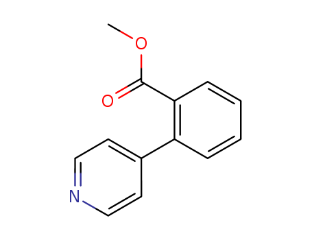 Benzoic acid, 2-(4-pyridinyl)-, methyl ester