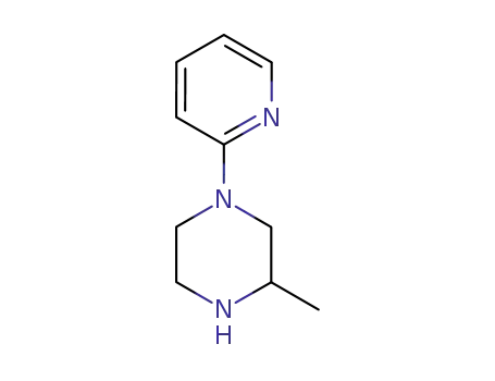 Molecular Structure of 63286-11-3 (3-Methyl-1-pyridin-2-yl-piperazine)