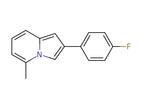 2-(4-fluorophenyl)-5-methylindolizine