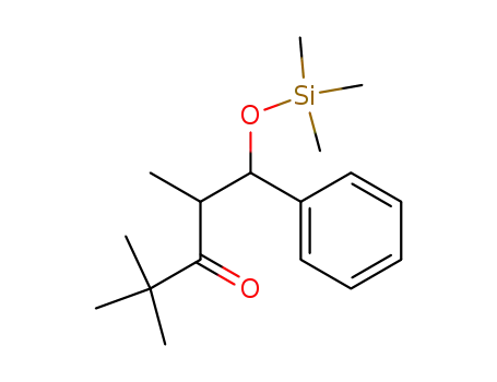 anti-(1RS,2RS)-2,4,4-Trimethyl-1-<(trimethylsilyl)oxy>-1-phenylpentan-3-one