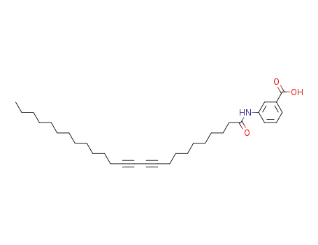 Benzoic acid, 3-[(1-oxo-10,12-pentacosadiynyl)amino]-