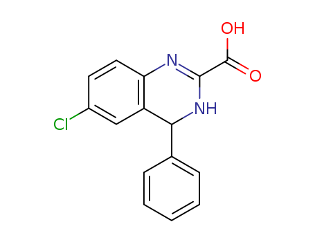 6-Chloro-4-phenyl-1,4-dihydroquinazoline-2-carboxylic acid