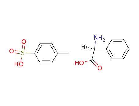 Molecular Structure of 84860-34-4 (L-(+)-α-Phenylglycine p-toluenesulfonate salt)