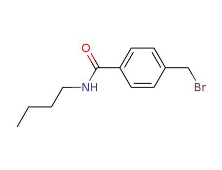 Molecular Structure of 118507-19-0 (Benzamide, 4-(bromomethyl)-N-butyl-)