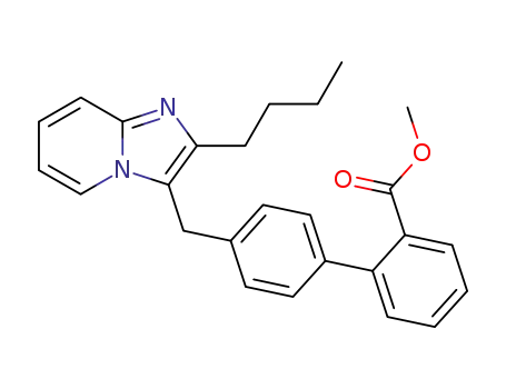 methyl 4'-<(2-butylimidazo<1,2-a>pyridin-3-yl)methyl>biphenyl-2-carboxylate