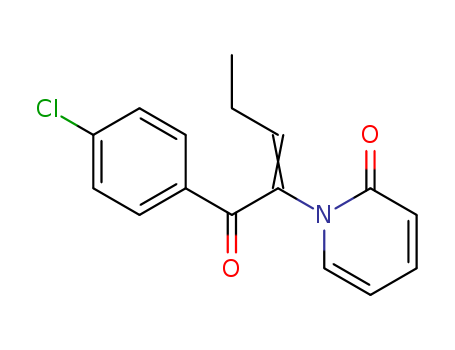 2(1H)-Pyridinone,1-[1-(4-chlorobenzoyl)-1-buten-1-yl]-