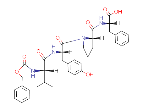 L-Phenylalanine,  N-[1-[N-[N-[(phenylmethoxy)carbonyl]-L-valyl]-L-tyrosyl]-L-prolyl]-